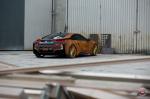 BMW i8 Austin Mahone Rusted by MetroWrapz on Vossen Wheels (VPS-305T) 2016 года